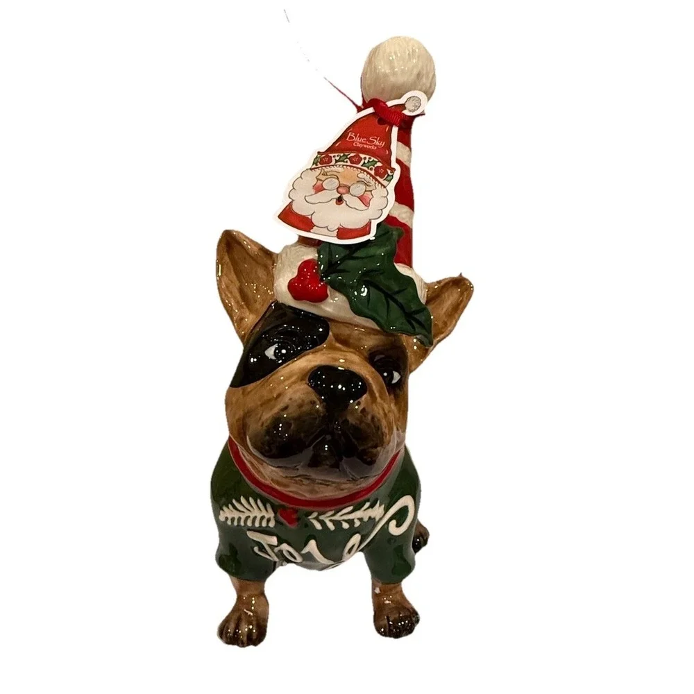 Blue Sky Clayworks French Bulldog   BUNDLE OF JOY Figurine HTF Auth Retailer NEW